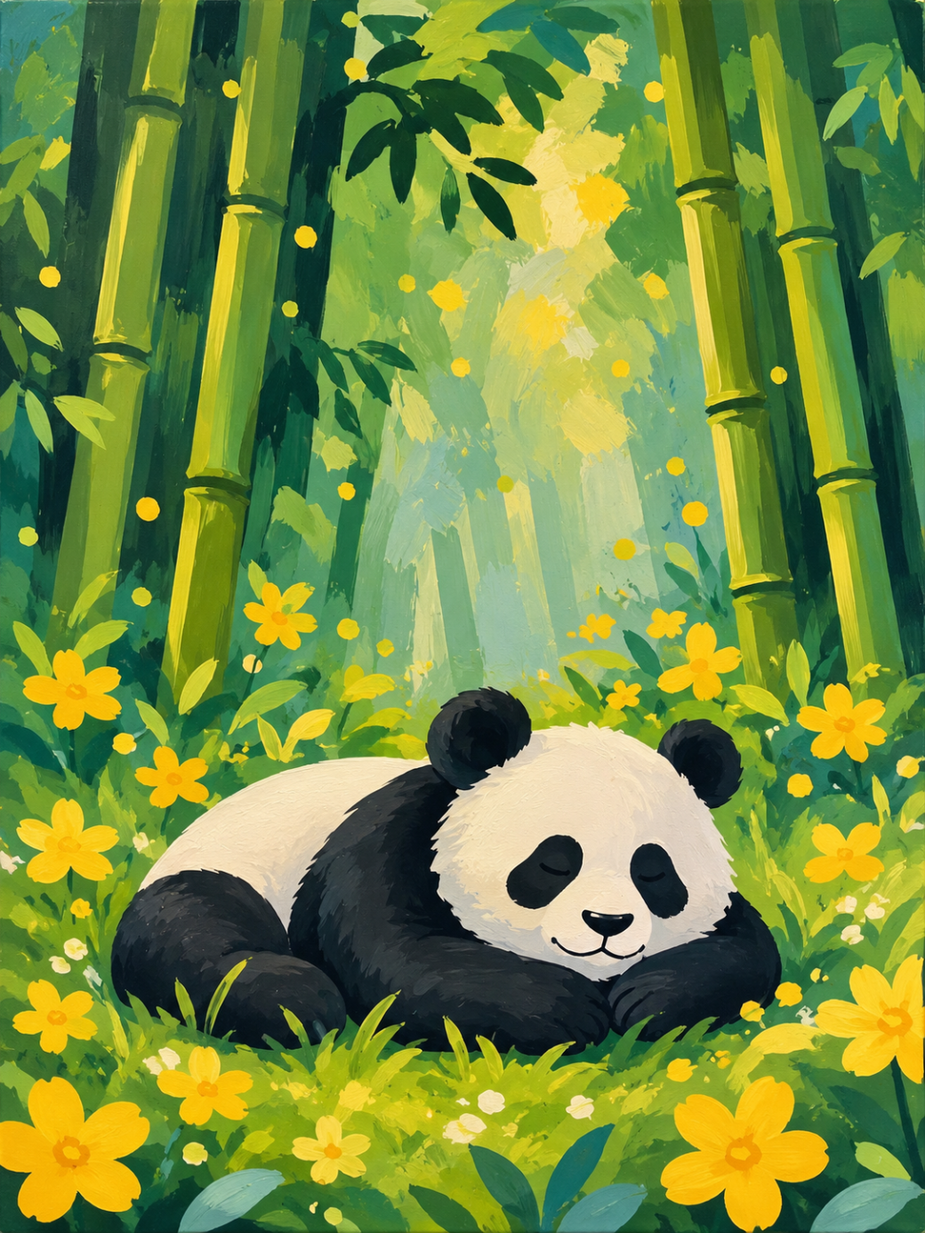 Panda kaland – Gyerek Élményfestés Nyíregyházán