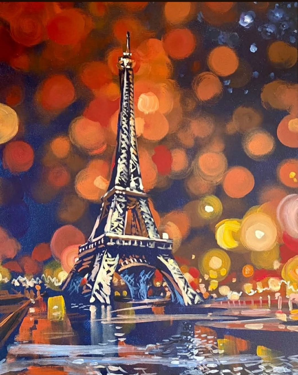 Eiffel-torony Élményfestés- Nyíregyháza