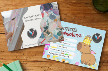 Gyermek Élményfestés Ajándékkártya