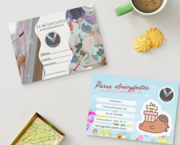Páros Gyermek Élményfestés Ajándékkártya