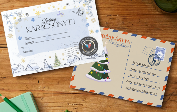 Karácsonyi Ajándékkártya